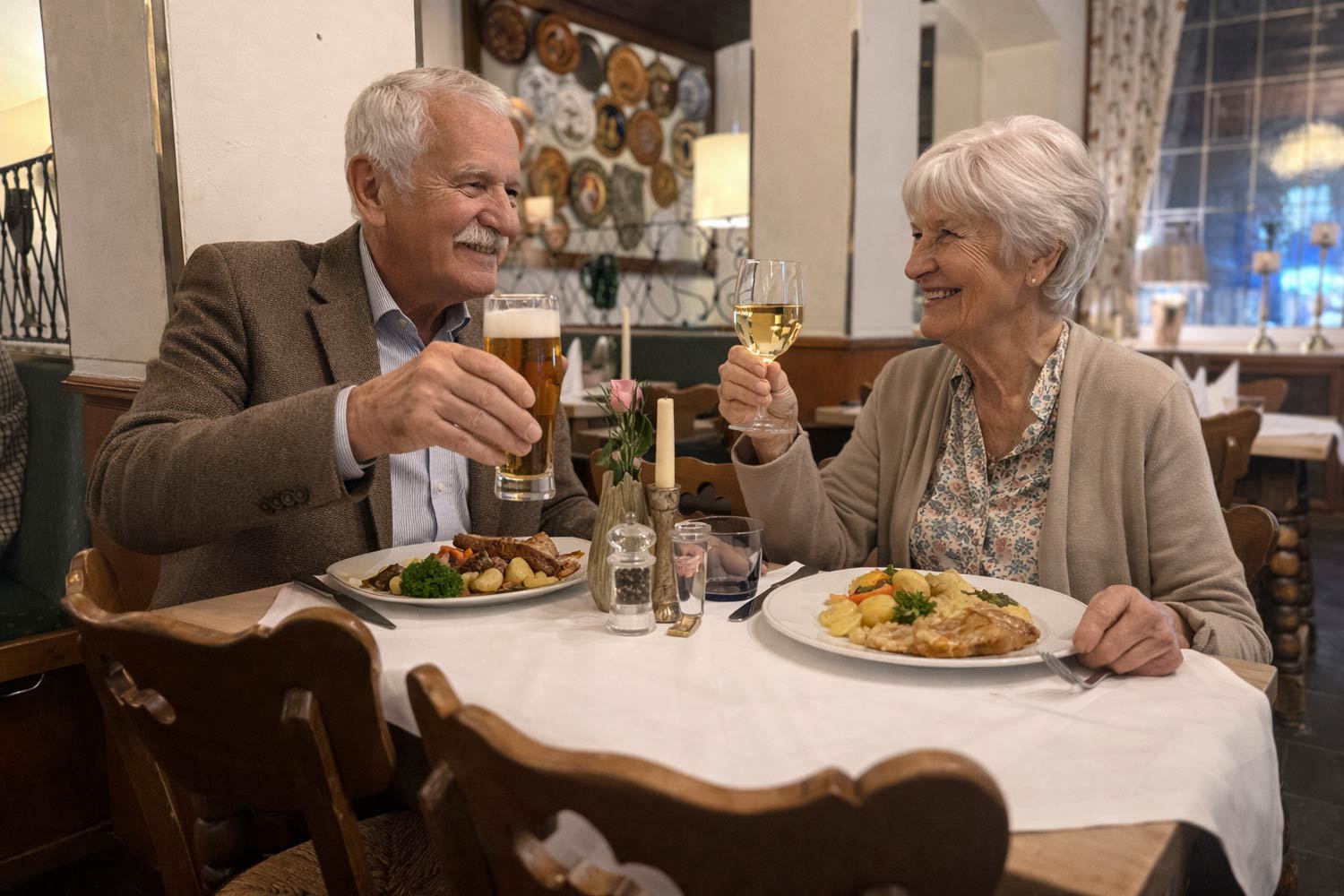 Regional gutbürgerlich essen im Restaurant Schmidt am Markt in Meppen. Frische Zutaten, traditionelle Rezepte und gemütliche Atmosphäre am Marktplatz.